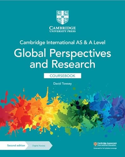 Cambridge International As & a Level Global Perspectives and Research Coursebook + Digital Access 2 Years von Cambridge University Press